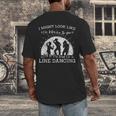 Line Dancing Choreographer Dance Teacher Group Performer Men Women Girls Kids Men's Back Print T-Shirt, funny design