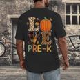 Love Pre-k Teacher Shirts Autumn Fall Pumpkin Fall Leopard Men's Back Print T-Shirt, funny design Love Pre-k Teacher Shirts Autumn Fall Pumpkin Fall Leopard Men's Back Print T-Shirt, funny design
