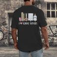 I Love School Supplies Teacher Shirt Men's Back Print T-Shirt, funny design I Love School Supplies Teacher Shirt Men's Back Print T-Shirt, funny design