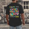 In My Maestra Era Spanish Bilingual Teacher Back To School Men's Back Print T-Shirt, funny design In My Maestra Era Spanish Bilingual Teacher Back To School Men's Back Print T-Shirt, funny design