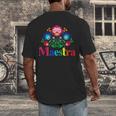 Maestra Proud Spanish Teacher Bilingual Teacher Latina Men's Back Print T-Shirt, funny design