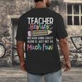 Matching Teachers Last Day Of School Teacher Besties Men's Back Print T-Shirt, funny design Matching Teachers Last Day Of School Teacher Besties Men's Back Print T-Shirt, funny design