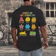 Math Cat Geometry Back To School Mathematics Teacher Men's Back Print T-Shirt, funny design Math Cat Geometry Back To School Mathematics Teacher Men's Back Print T-Shirt, funny design