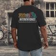 Math Interventionist Teacher Mathematics Men's Back Print T-Shirt, funny design Math Interventionist Teacher Mathematics Men's Back Print T-Shirt, funny design