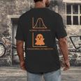 Math Statistics Normal Paranormal Distribution Teacher Men's Back Print T-Shirt, funny design Math Statistics Normal Paranormal Distribution Teacher Men's Back Print T-Shirt, funny design