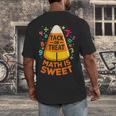 Math Teacher Halloween Costume Trick Or Treat Math Sweet Men's Back Print T-Shirt, funny design Math Teacher Halloween Costume Trick Or Treat Math Sweet Men's Back Print T-Shirt, funny design