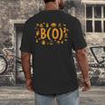 Math Teacher Halloween Mathematician Math Lover Boo Men's Back Print T-Shirt, funny design