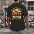 Math Teacher Shirt Math Teachers Love Brains Halloween Math For Men Women Men's Back Print T-Shirt, funny design