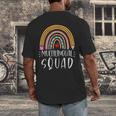 Multilingual Squad Multilingual Teacher Appreciation Kids Men's Back Print T-Shirt, funny design Multilingual Squad Multilingual Teacher Appreciation Kids Men's Back Print T-Shirt, funny design