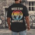 Music For Men Women Music Teacher Music Lover Men's Back Print T-Shirt, funny design Music For Men Women Music Teacher Music Lover Men's Back Print T-Shirt, funny design