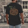 Music Notes Pumpkin Fall Music Teacher Autumn Halloween Men's Back Print T-Shirt, funny design Music Notes Pumpkin Fall Music Teacher Autumn Halloween Men's Back Print T-Shirt, funny design