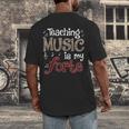 Music Teacher Teaching Music Is My Forte For Music Lovers Men's Back Print T-Shirt, funny design Music Teacher Teaching Music Is My Forte For Music Lovers Men's Back Print T-Shirt, funny design