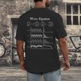 Nerdy Wave Equation Music Physics Science Math Teacher Geek Men Women Girls Kids Men's Back Print T-Shirt, funny design Nerdy Wave Equation Music Physics Science Math Teacher Geek Men Women Girls Kids Men's Back Print T-Shirt, funny design