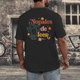 Nopales De Leer Spanish Teacher Maestra Cactus Bilingual Men's Back Print T-Shirt, funny design Nopales De Leer Spanish Teacher Maestra Cactus Bilingual Men's Back Print T-Shirt, funny design