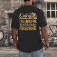 One Thankful Substitute Teacher Turkey Leopard Thanksgiving For Men Women Men's Back Print T-Shirt, funny design One Thankful Substitute Teacher Turkey Leopard Thanksgiving For Men Women Men's Back Print T-Shirt, funny design
