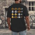Order Of Operations Quiz Pumpkin Halloween Math Teacher Men's Back Print T-Shirt, funny design