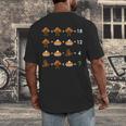 Order Of Operations Thanksgiving Quiz Math Teacher Men's Back Print T-Shirt, funny design Order Of Operations Thanksgiving Quiz Math Teacher Men's Back Print T-Shirt, funny design