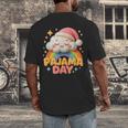 Pajama Day School Spirit Week Sleepy Cloud Teacher Student Men's Back Print T-Shirt, funny design