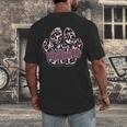 Panthers Paw Print Leopard Maroon Panther Pride Teacher Men's Back Print T-Shirt, funny design Panthers Paw Print Leopard Maroon Panther Pride Teacher Men's Back Print T-Shirt, funny design