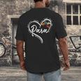 Para Heart Paraprofessional Teacher Paraeducator Men's Back Print T-Shirt, funny design Para Heart Paraprofessional Teacher Paraeducator Men's Back Print T-Shirt, funny design