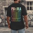 Para Tour Paraprofessional Squad Rock Teacher Back To School Men's Back Print T-Shirt, funny design Para Tour Paraprofessional Squad Rock Teacher Back To School Men's Back Print T-Shirt, funny design