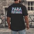 Paraprofessional Groovy Back To School Cute Teachers Women Men's Back Print T-Shirt, funny design Paraprofessional Groovy Back To School Cute Teachers Women Men's Back Print T-Shirt, funny design