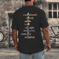 Paraprofessional Teacher Para Sped Ed Parapro Men's Back Print T-Shirt, funny design