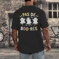 Pas De BOO-Rée Ghost Ballet Dancer Halloween Dance Teacher Men's Back Print T-Shirt, funny design Pas De BOO-Rée Ghost Ballet Dancer Halloween Dance Teacher Men's Back Print T-Shirt, funny design