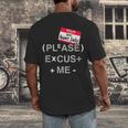 PEMDAS Math Teacher Halloween Costume Men's Back Print T-Shirt, funny design PEMDAS Math Teacher Halloween Costume Men's Back Print T-Shirt, funny design