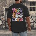 Pre-K Boo Crew Pre-K Teacher Student Kids Halloween Men's Back Print T-Shirt, funny design
