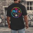 Pre K Dream Team Back To School Boys First Day Teacher Men's Back Print T-Shirt, funny design