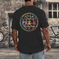 Pre-K Dream Team Back To School Teacher Flower Men's Back Print T-Shirt, funny design Pre-K Dream Team Back To School Teacher Flower Men's Back Print T-Shirt, funny design
