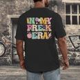 In My Pre-K Era Girl Back To School Cute PreSchool Teacher Men's Back Print T-Shirt, funny design In My Pre-K Era Girl Back To School Cute PreSchool Teacher Men's Back Print T-Shirt, funny design