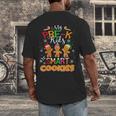 My Pre-K Kids Are Smart Cookies Christmas Teacher Men's Back Print T-Shirt, funny design