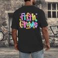 Preppy Fifth Grade Back To School 5th Grade Teacher Girl Boy Men's Back Print T-Shirt, funny design