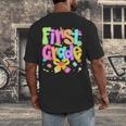 Preppy First Grade Back To School 1st Grade Teacher Girl Kid Men's Back Print T-Shirt, funny design Preppy First Grade Back To School 1st Grade Teacher Girl Kid Men's Back Print T-Shirt, funny design