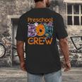Preschool Boo Crew Preschool Halloween Teacher Kids Men's Back Print T-Shirt, funny design Preschool Boo Crew Preschool Halloween Teacher Kids Men's Back Print T-Shirt, funny design