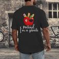 Pretend I'm A Pirate Teacher Apple Talk Like A Pirate Day Men Women Kids Men's Back Print T-Shirt, funny design Pretend I'm A Pirate Teacher Apple Talk Like A Pirate Day Men Women Kids Men's Back Print T-Shirt, funny design