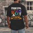 Principal Boo Crew Teacher Student Halloween Costume For Men Women Kids Men's Back Print T-Shirt, funny design Principal Boo Crew Teacher Student Halloween Costume For Men Women Kids Men's Back Print T-Shirt, funny design
