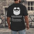 Professor Ancient Teaching Education Bearded History Teacher Men's Back Print T-Shirt, funny design