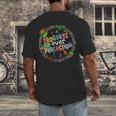 Progress Over Perfection Caterpillar Back To School Teacher Men's Back Print T-Shirt, funny design Progress Over Perfection Caterpillar Back To School Teacher Men's Back Print T-Shirt, funny design