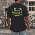 Progress Over Perfection Frog Back To School Teacher Men's Back Print T-Shirt, funny design Progress Over Perfection Frog Back To School Teacher Men's Back Print T-Shirt, funny design