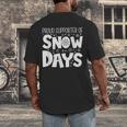 Proud Supporter Of Snow Days Teacher Christmas Men Women Men's Back Print T-Shirt, funny design