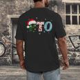 PTO Santa Hat Reindeer Parent Teacher Organization Christmas Men's Back Print T-Shirt, funny design PTO Santa Hat Reindeer Parent Teacher Organization Christmas Men's Back Print T-Shirt, funny design