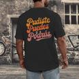 Pudiste Puedes Podras Maestra Spanish Teacher Men's Back Print T-Shirt, funny design Pudiste Puedes Podras Maestra Spanish Teacher Men's Back Print T-Shirt, funny design