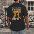 Pumpkin Pi Math Teacher Halloween Geometry Men's Back Print T-Shirt, funny design Pumpkin Pi Math Teacher Halloween Geometry Men's Back Print T-Shirt, funny design