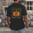 Pumpkin Pi Math Teacher Halloween Pumpkin Pi Men's Back Print T-Shirt, funny design Pumpkin Pi Math Teacher Halloween Pumpkin Pi Men's Back Print T-Shirt, funny design