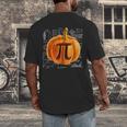 Pumpkin Pie Halloween Thanksgiving Math Teacher Pi Day Men's Back Print T-Shirt, funny design Pumpkin Pie Halloween Thanksgiving Math Teacher Pi Day Men's Back Print T-Shirt, funny design