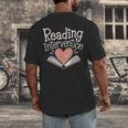 Reading Intervention Teacher Men's Back Print T-Shirt, funny design Reading Intervention Teacher Men's Back Print T-Shirt, funny design