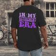 In My Retirement Era Groovy Retired Teacher 2025 Women Men's Back Print T-Shirt, funny design In My Retirement Era Groovy Retired Teacher 2025 Women Men's Back Print T-Shirt, funny design